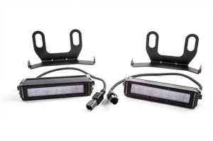 Dodge Ram LED Light Bars - Diode Dynamics - Stage Series 6 In, Wide, Advanced TIR Optics - White - `13-`18